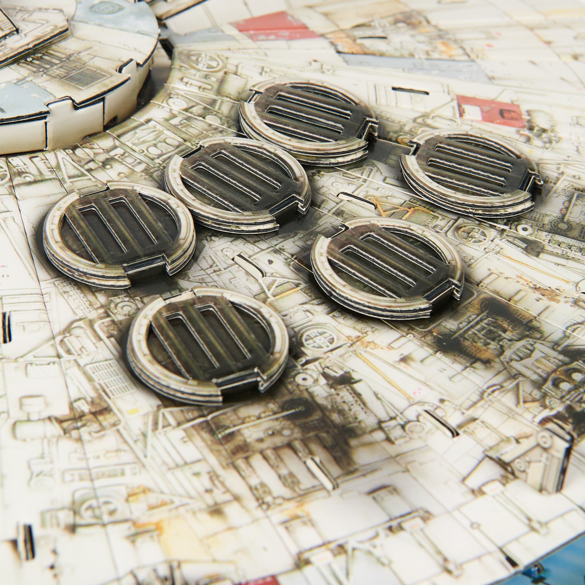 Spin Master Modellbau 4D Build - Star Wars Millennium Falcon