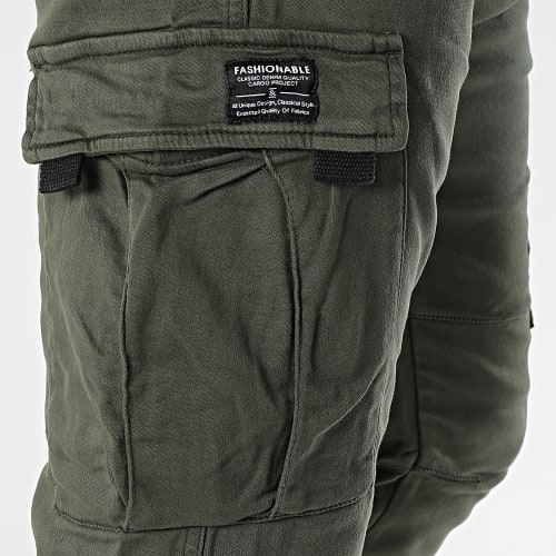 Pantalon Cargo Vert Kaki