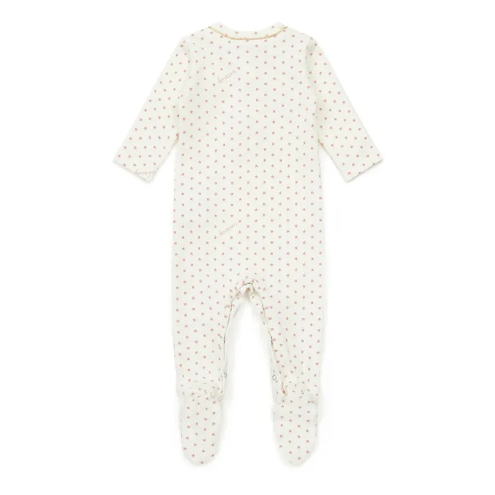 Bonton Pyjama à Pieds Jersey Etoiles - Collection No Sleep Club  | Rose