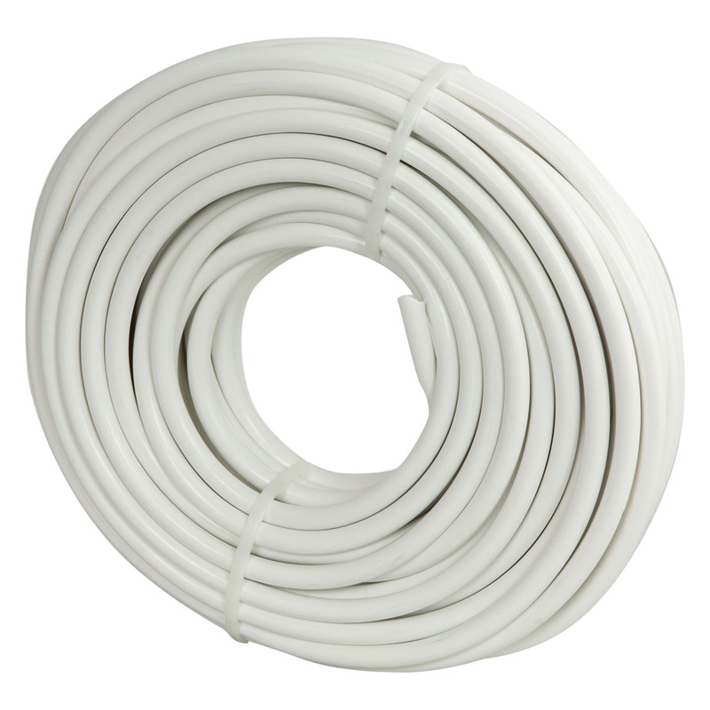 Huishoudkabel H05VV-F 20m 3x1,5mm² wit