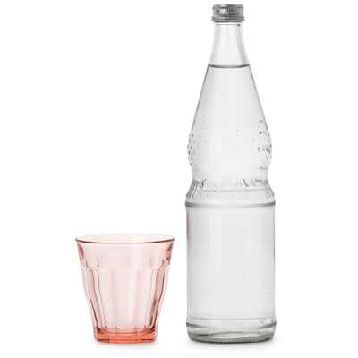 Französisches Bistroglas Pink