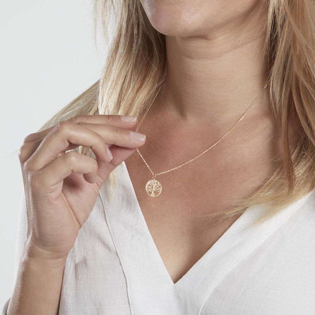 Pendentif Edelys Arbre De Vie Or Jaune