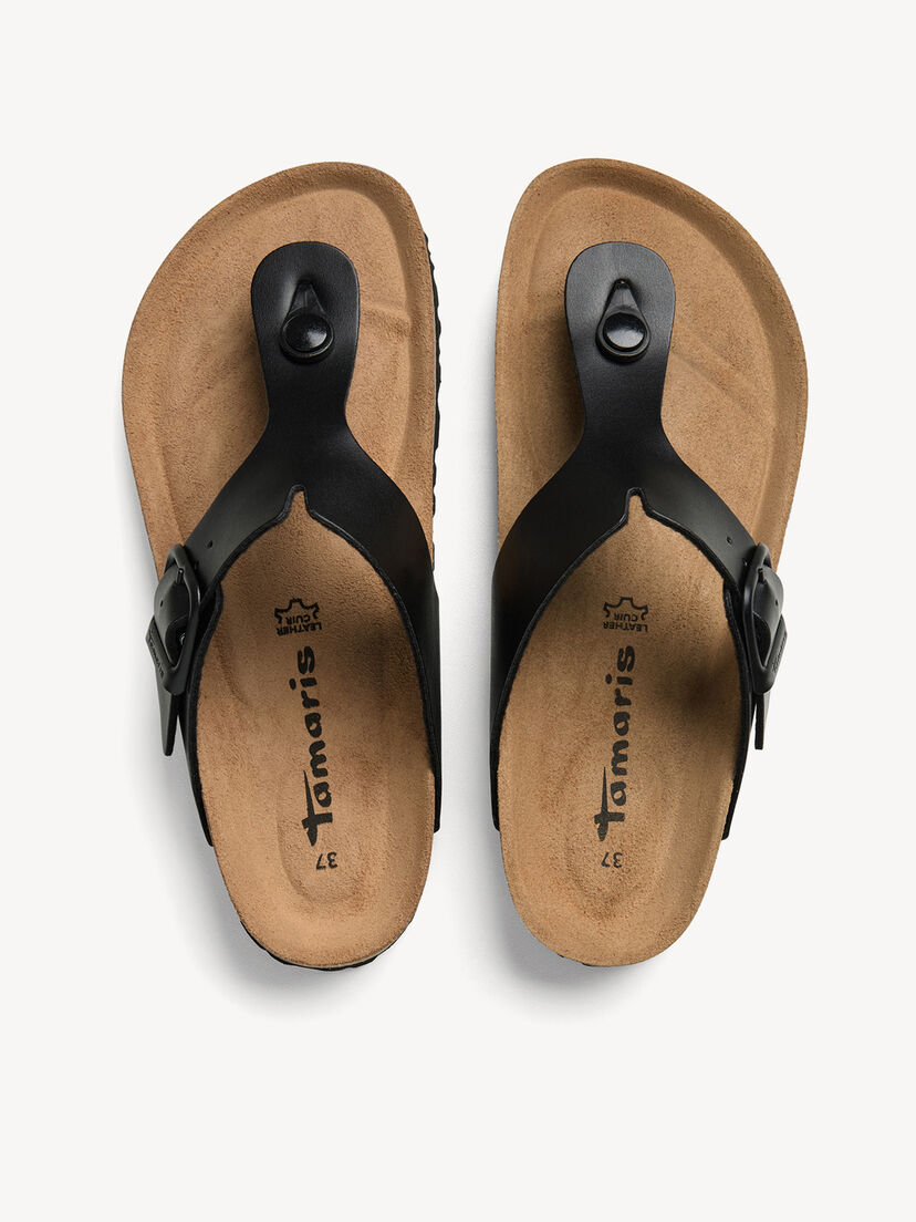 Slipper - zwart