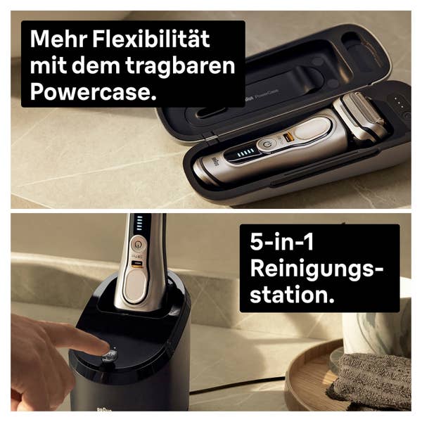 Braun Series 9 Pro 9477cc Elektrorasierer für Herren