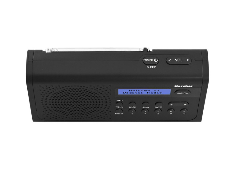 DAB 2405 draagbare digitale radio