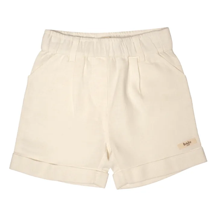 Baje Studio Short Mills Lin | Blanc