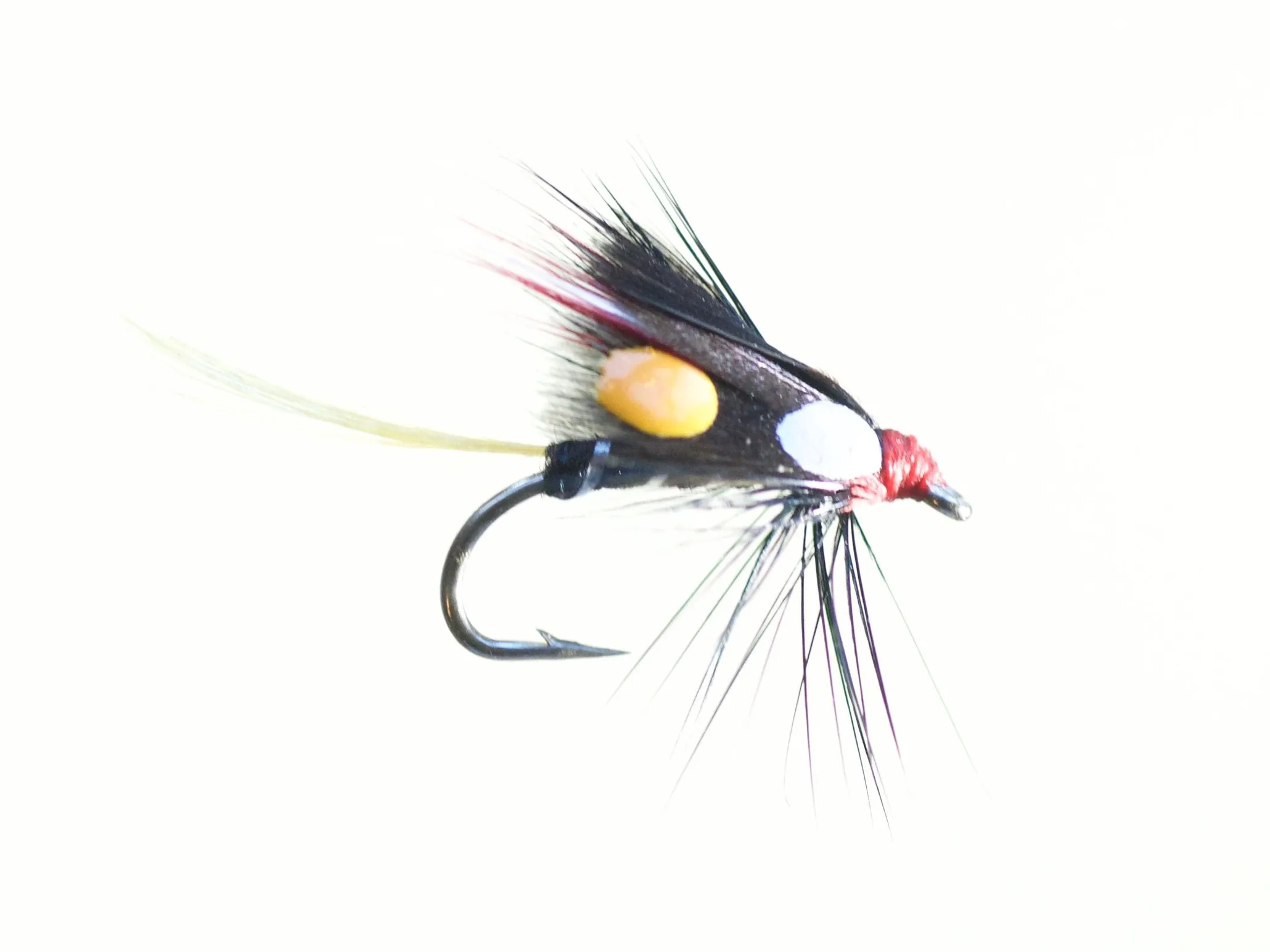 Xstream Vi Menn Flua #12 - Enkelkrok Kjøp 12 Fluer Få Gratis Flueboks Black/yellow/white