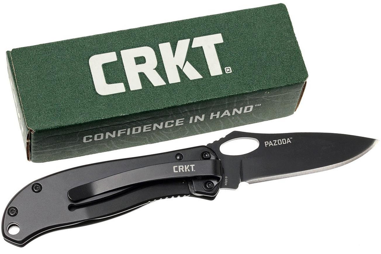 CRKT Pazoda 6480K zwart zakmes
