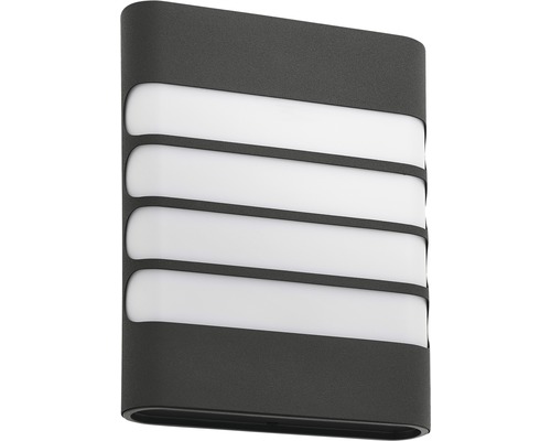 LED buitenwandlamp 3W 270 lm 2700 K antraciet