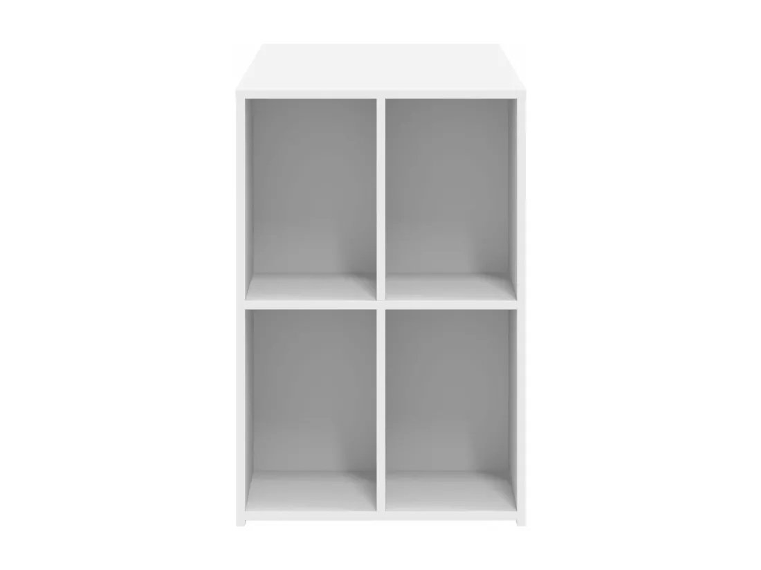 Bureau blanc 102x50x75 cm bois d'ingénierie
