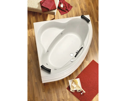 Whirlpool OTTOFOND Samba 140 x 140 cm wit glanzend 68101