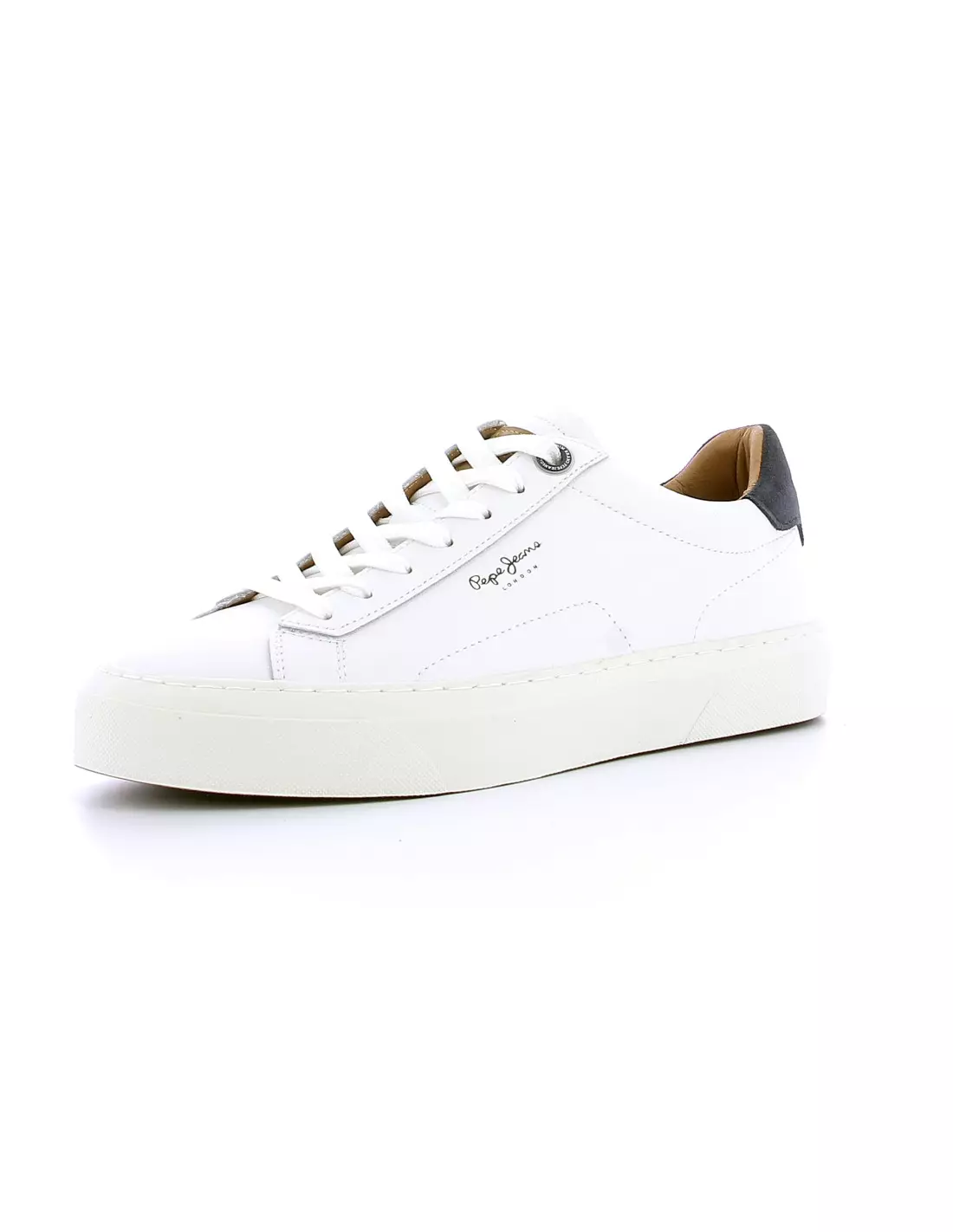 PEPE JEANS YOGI - Baskets BLANCMARINE