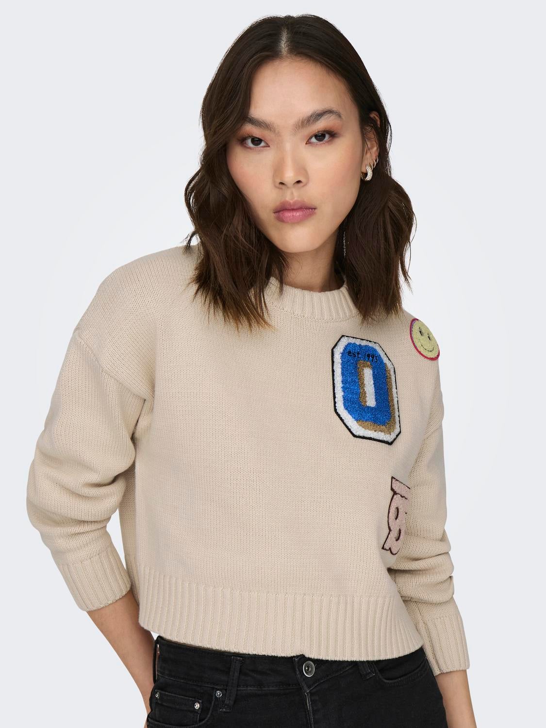 ONLCHEER Strickpullover Birch