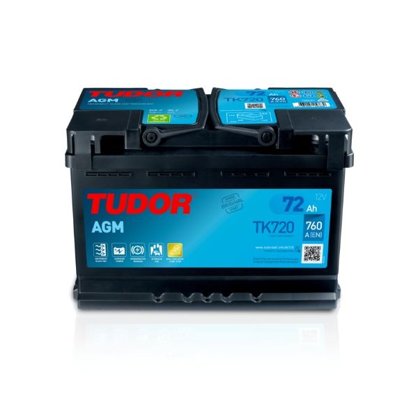 Tudor Bateria Agm 72ah 760en L3. Tk720