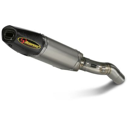 Silencieux Akrapovic Titane embout carbone