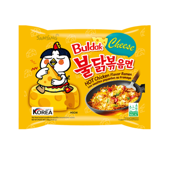 Samyang Instant Ramen Pittige Kip met Kaassmaak 140g