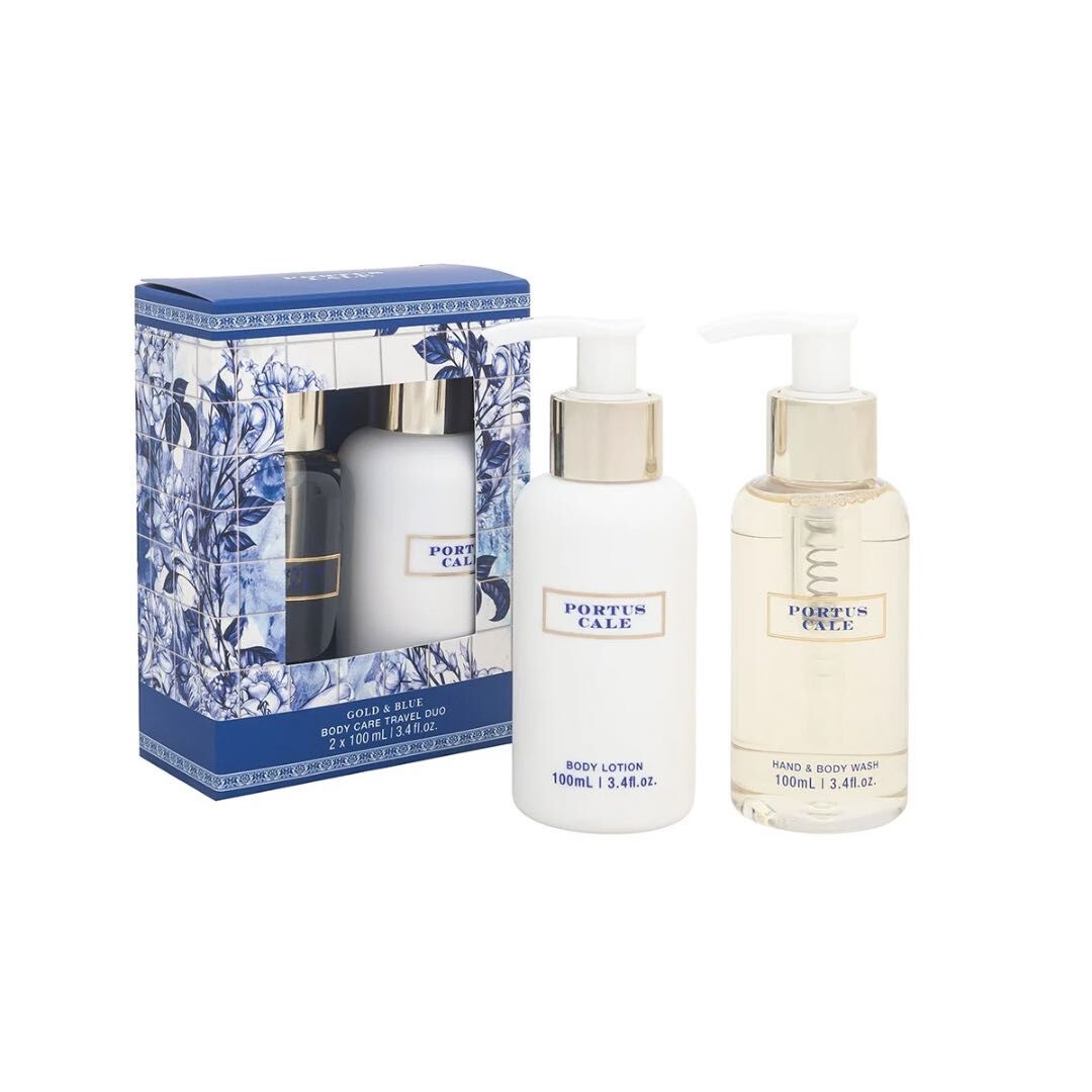 Castelbel Portus Cale Gold&Blue Kit Duo de viagem - 100ml