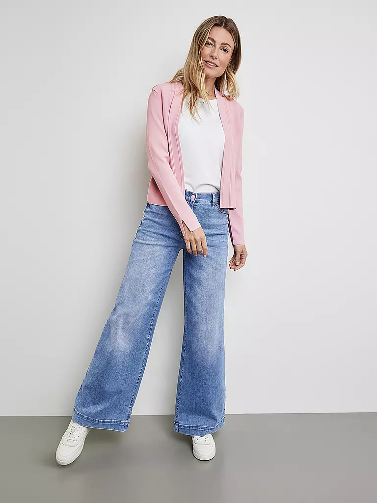 GERRY WEBER Strickjacke rosa