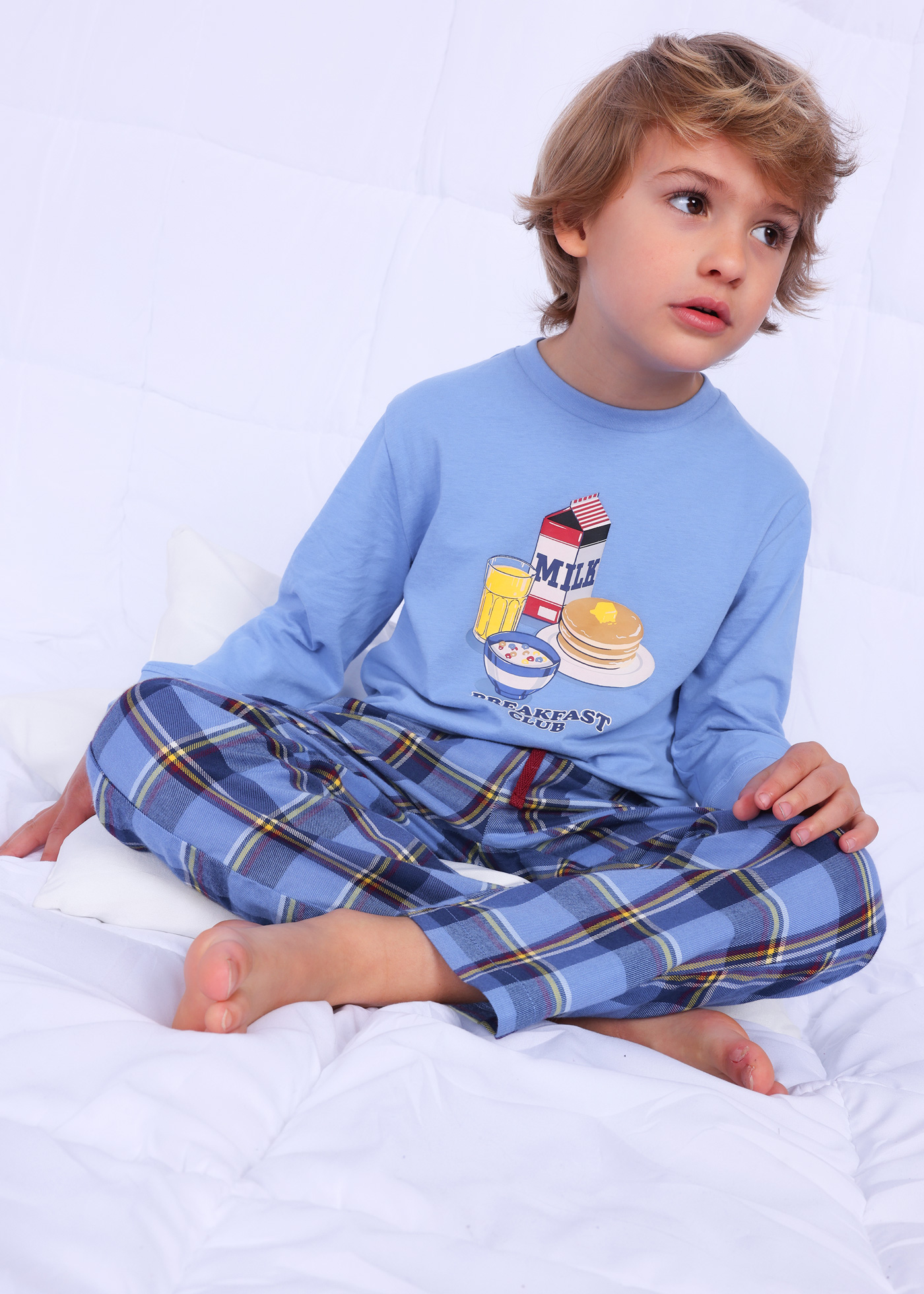 Pijama infantil Better Cotton com bolsa
