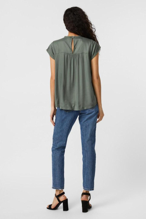 Vero Moda groene dames t-shirt