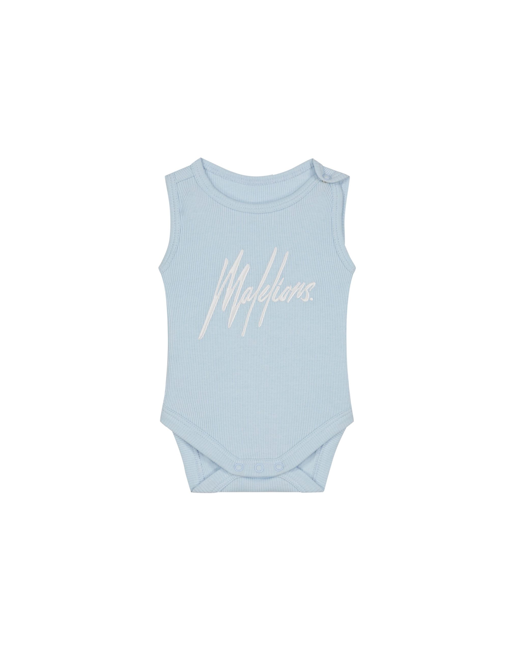 Malelions Baby Bodysuit Baby LichtBlauw