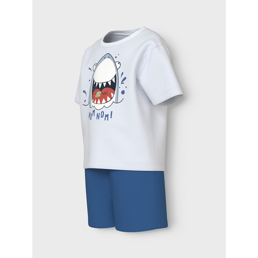 Køb Name It Bright White Vigor Regular Shorts Sæt