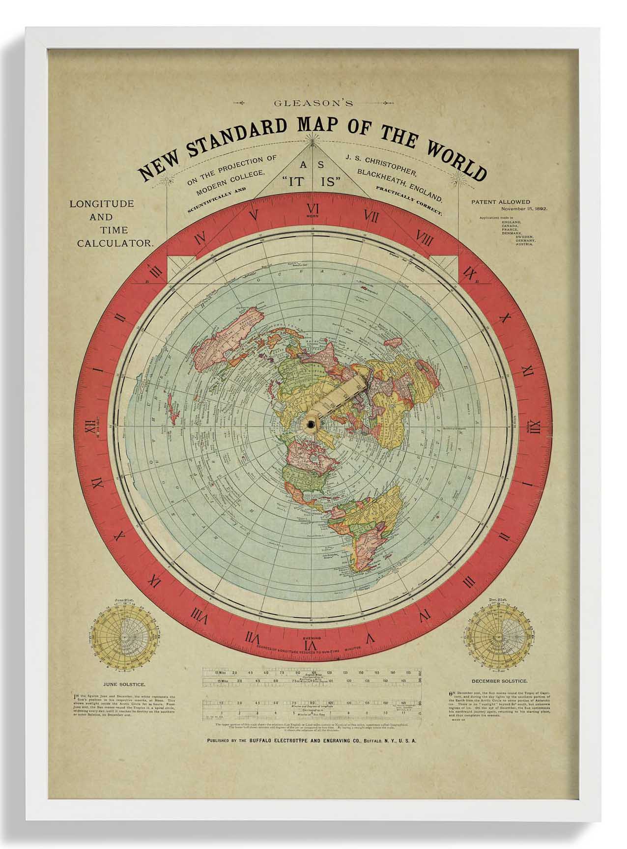 Flat of the World von Gleason