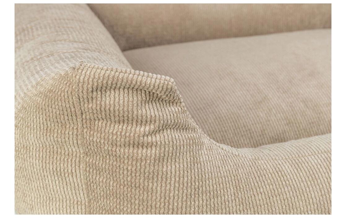 Hunde-Bett Matteo, 80 cm x 60 cm, HellbraunHundeschlafplatz