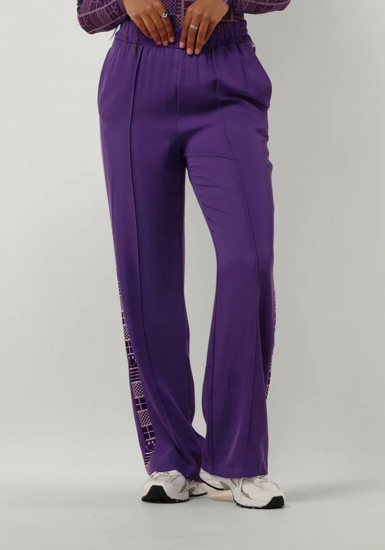 REFINED DEPARTMENT paarse refined department wijde broek dion