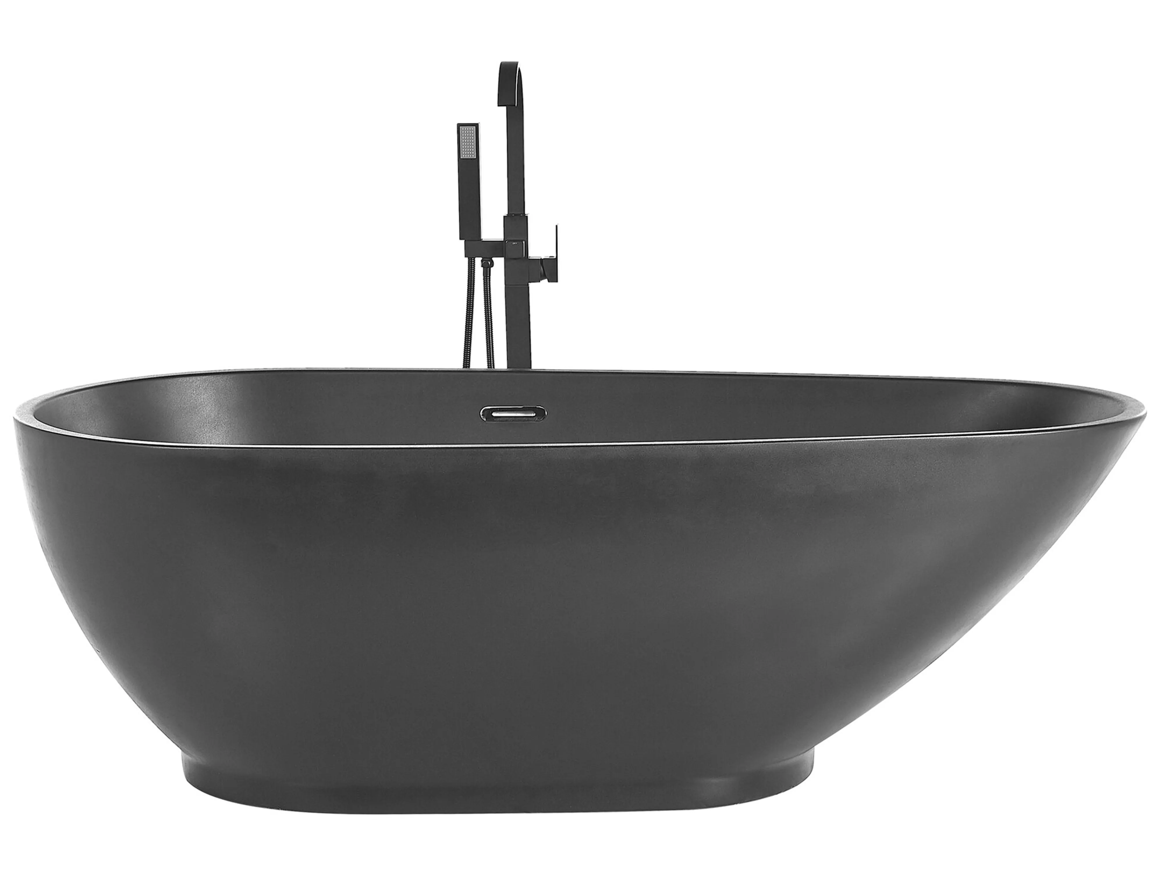 Vrijstaand bad GUIANA 173 x 82 cm Zwart