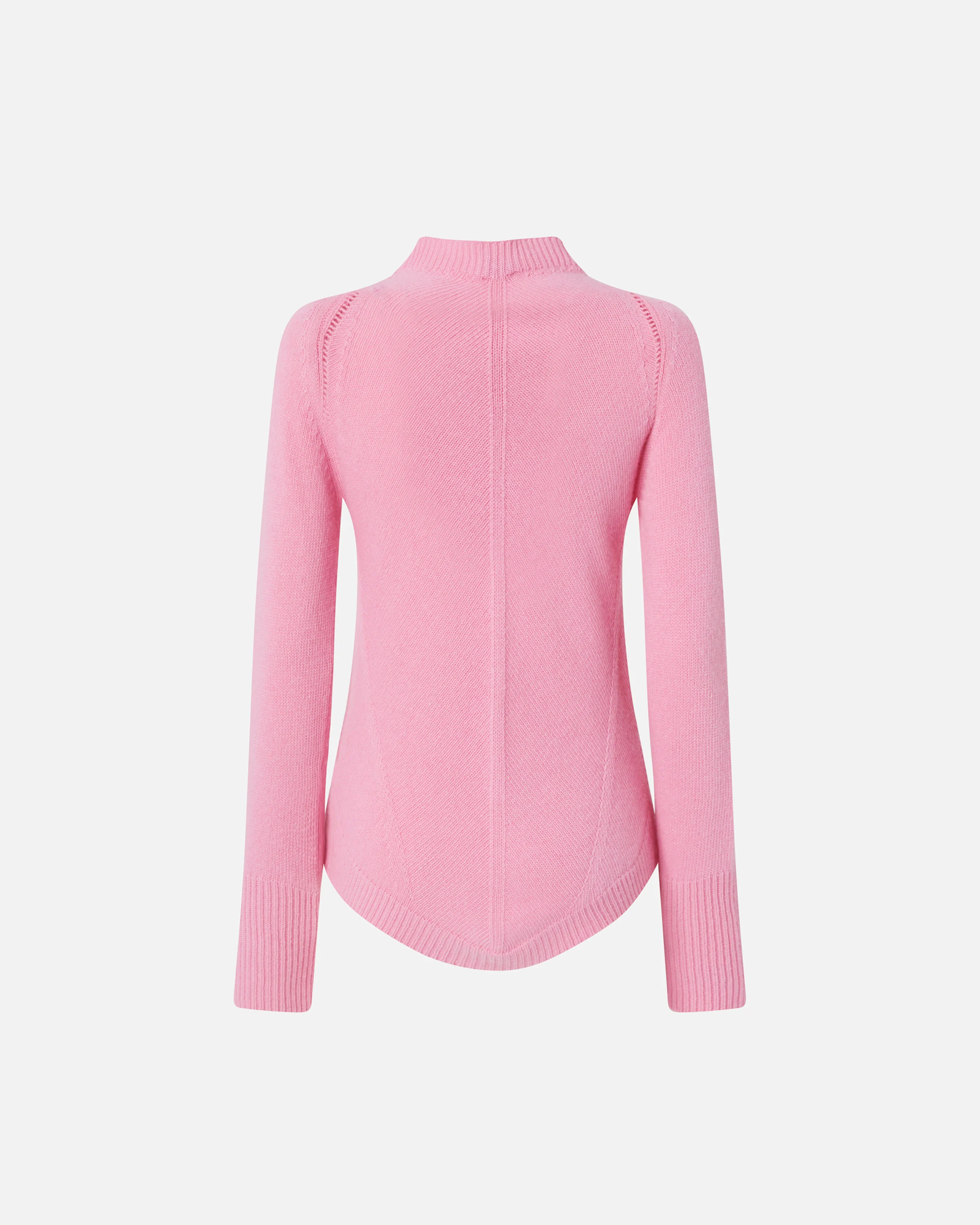Pull à col montant | Rose