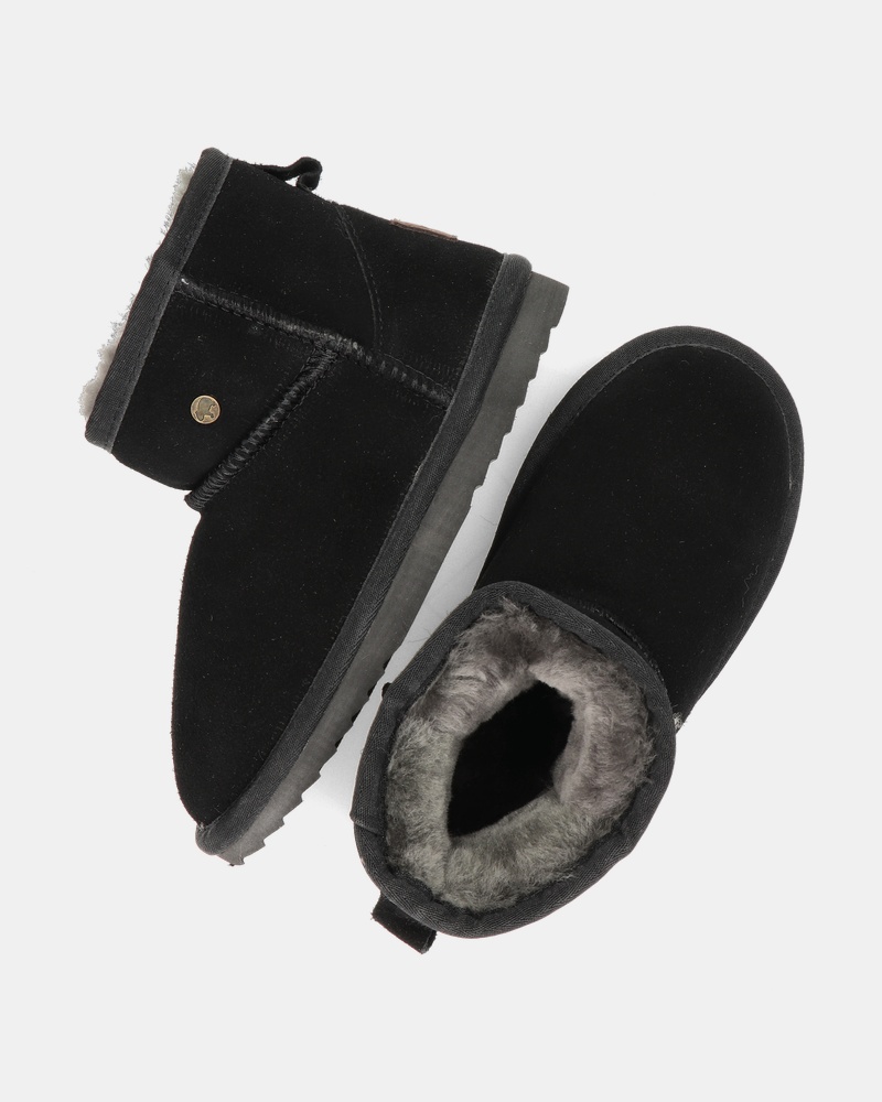 Warmbat Australia Wallaby Gevoerde boots  - zwart