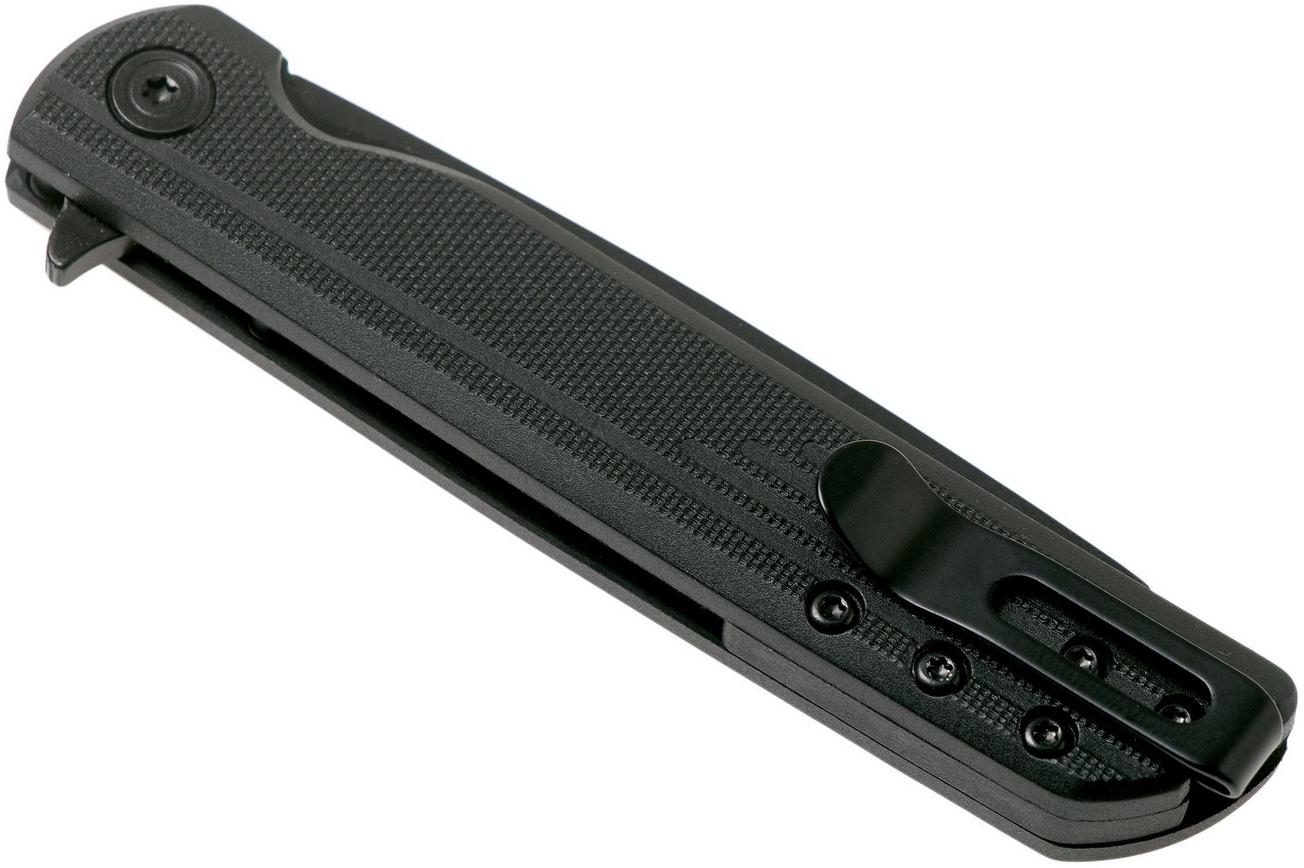 CRKT LCK  3802K Tanto Blackout zakmes, Matthew Lerch design
