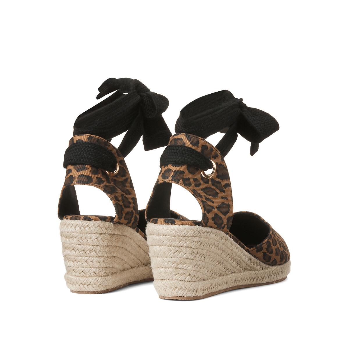 LA REDOUTE COLLECTIONS PLUS<br>Alpercatas de cunha, atacadores no tornozelo