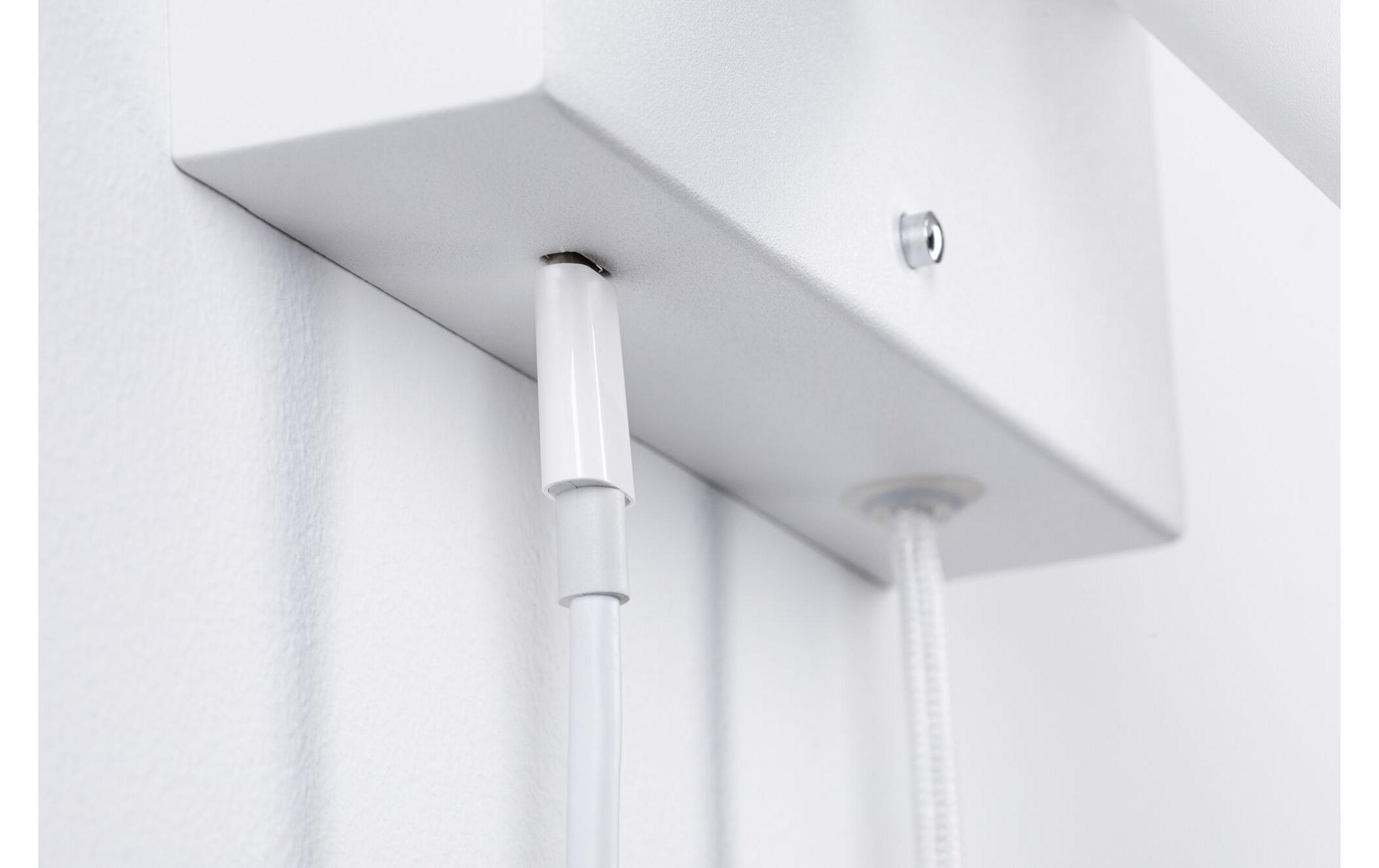 Wandleuchte 3-Step-Dim Jerik USB C WeissDimmbare LED Wandleseleuchte