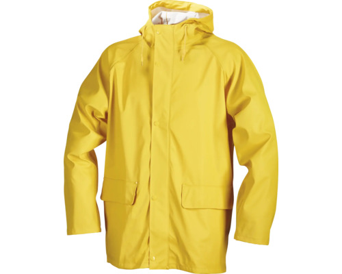 PUplus regenjas, geel, maat M