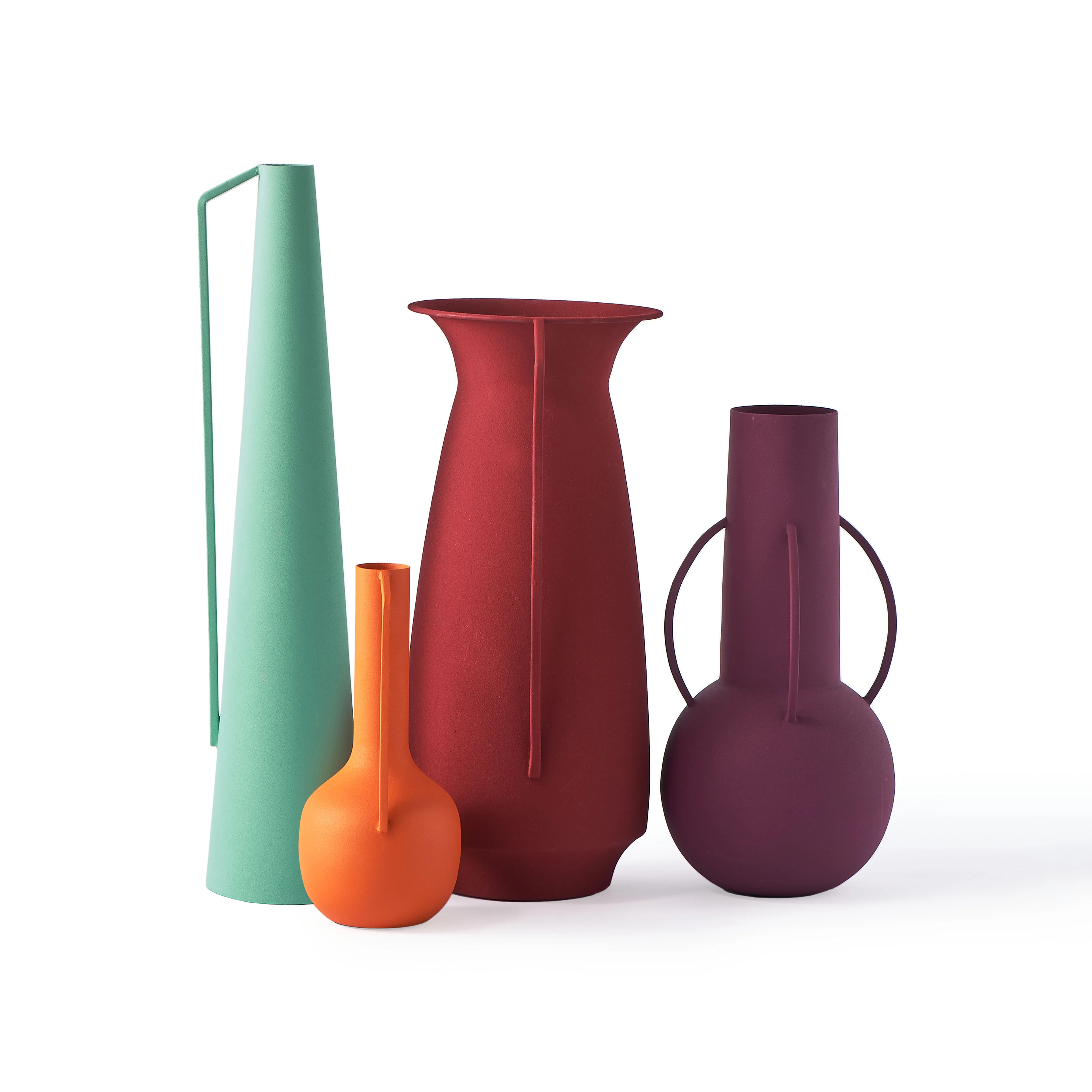 EVENING ROMAN - Vase métal | Multicolore