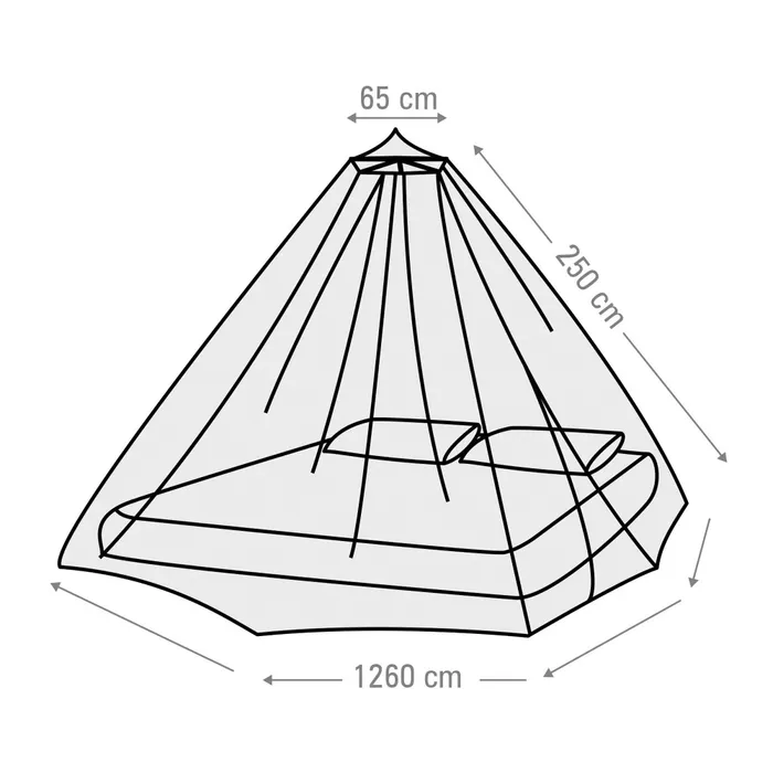 Abbey Camp Muskietennet (2-persoons)
