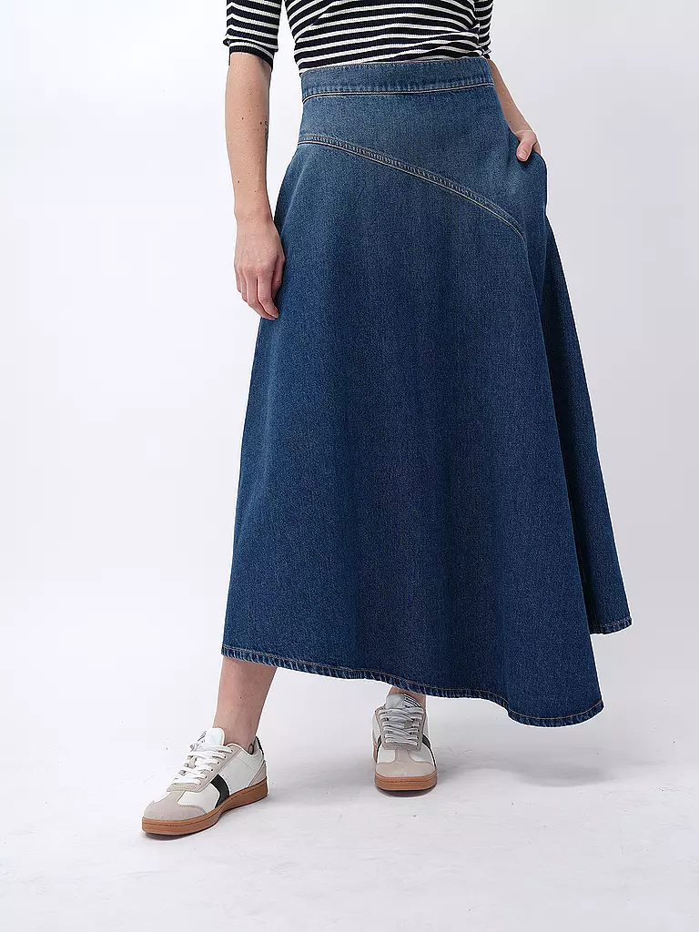 WEEKEND MAX MARA Jeansrock LUANA blau