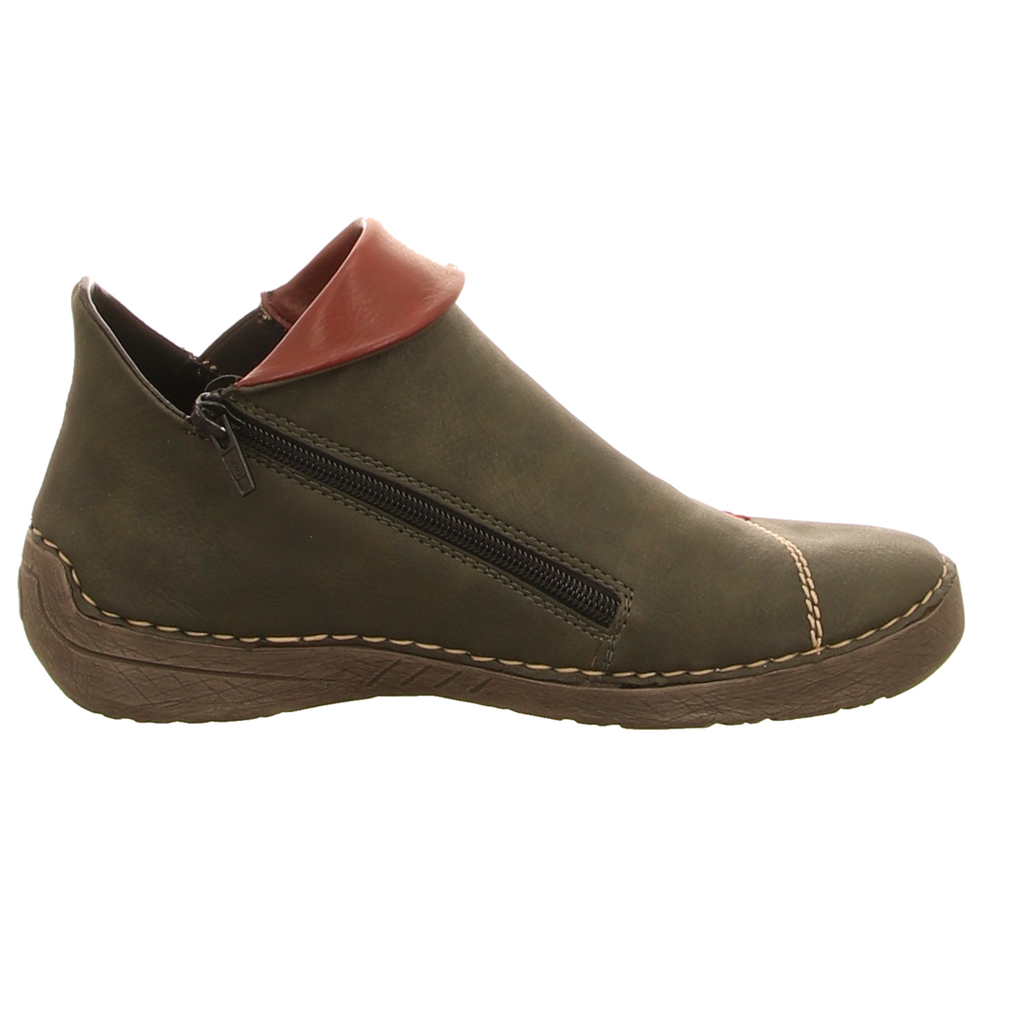 Rieker Stiefelette grün