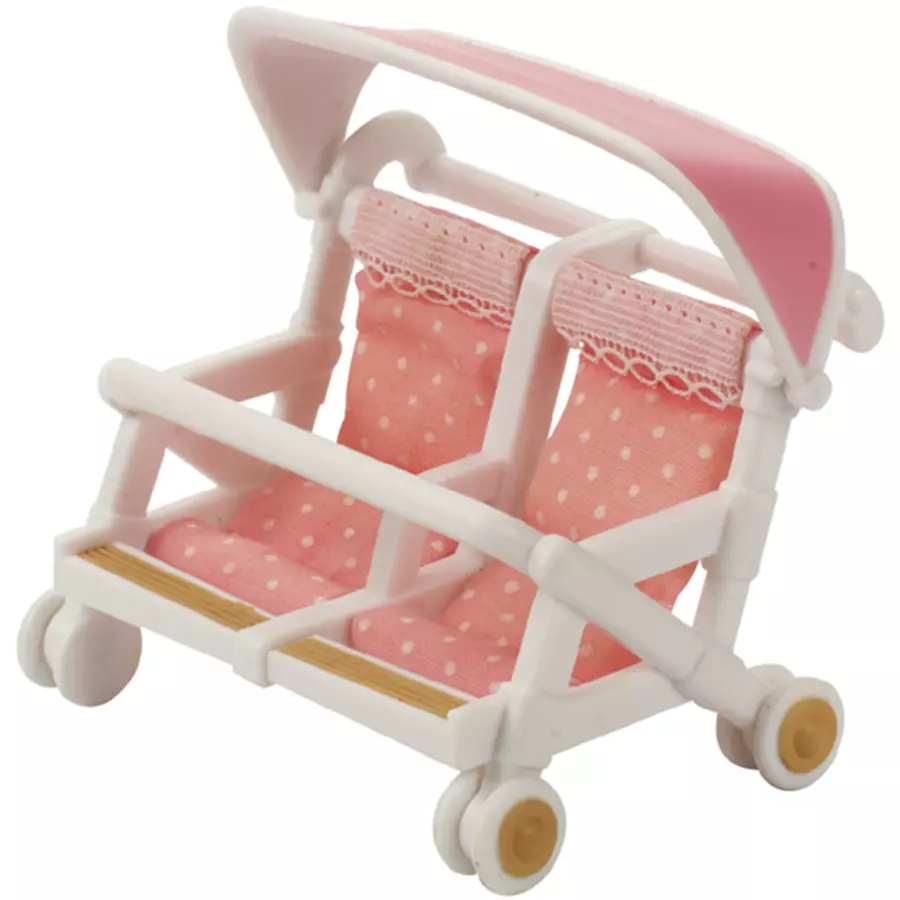 Sylvanian Families® Möbelset Zwillingskinderwagen