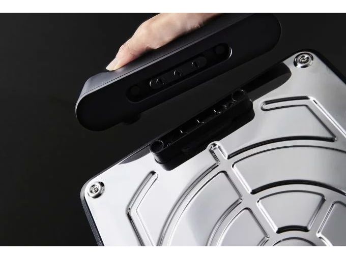 Abien Tischgrill Magic Grill Schwarz Elektrogrill im japanischen Design