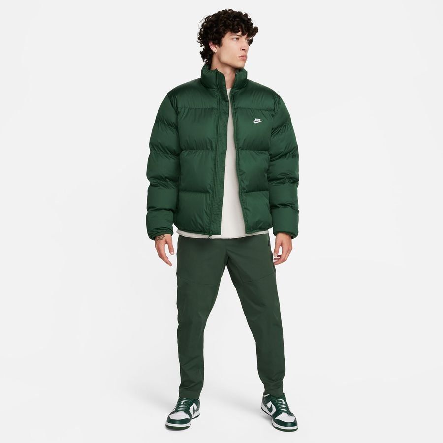 Nike Manteau d'Hiver Therma-FIT Club Puffer - Vert/Blanc