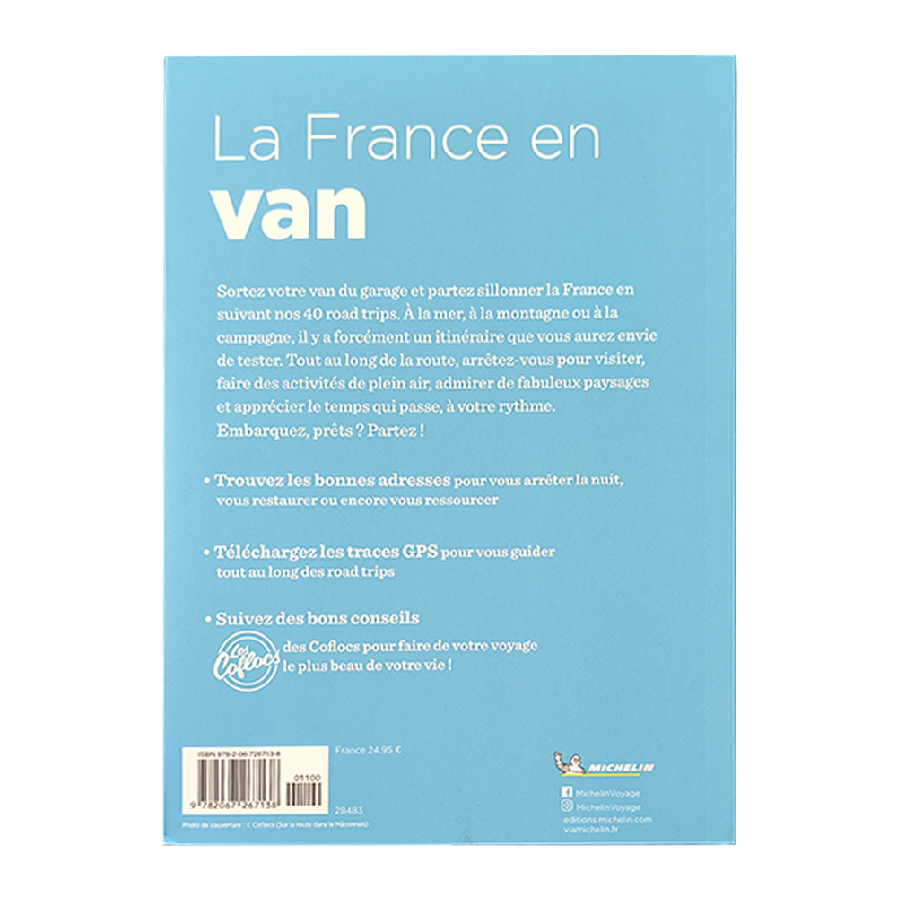 Guide MICHELIN La France en Van