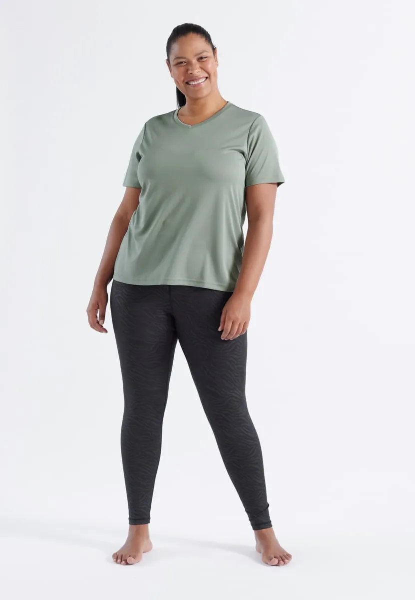 Q Sportswear Annabelle W S/S Tee Shadow