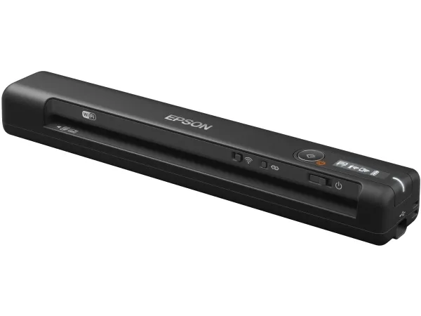 Epson WorkForce ES-60W - Scanner med papirfødning - Contact Image Sensor (CIS) - A4 - 600 dpi x 600 dpi - op til 300 scanninger pr. dag - USB 2.0, Wi-Fi(n)