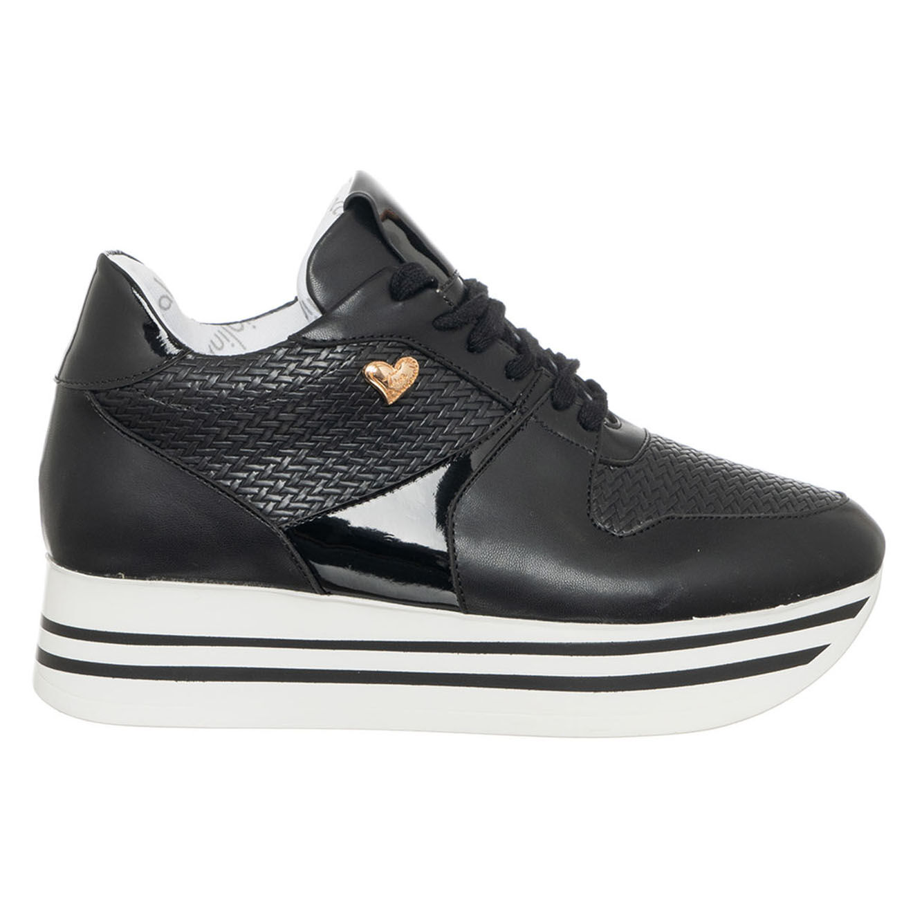 Tua By Braccialini Sneakers en Cuir Bonie noires