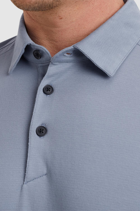 Vanguard blauwe heren polo