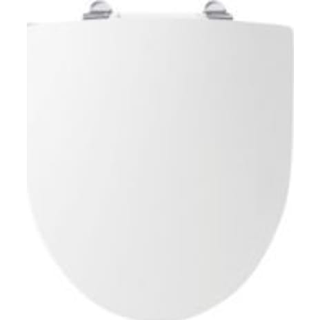 Ifö Spira toiletsæde med soft close quick release og faste beslag. Hvid