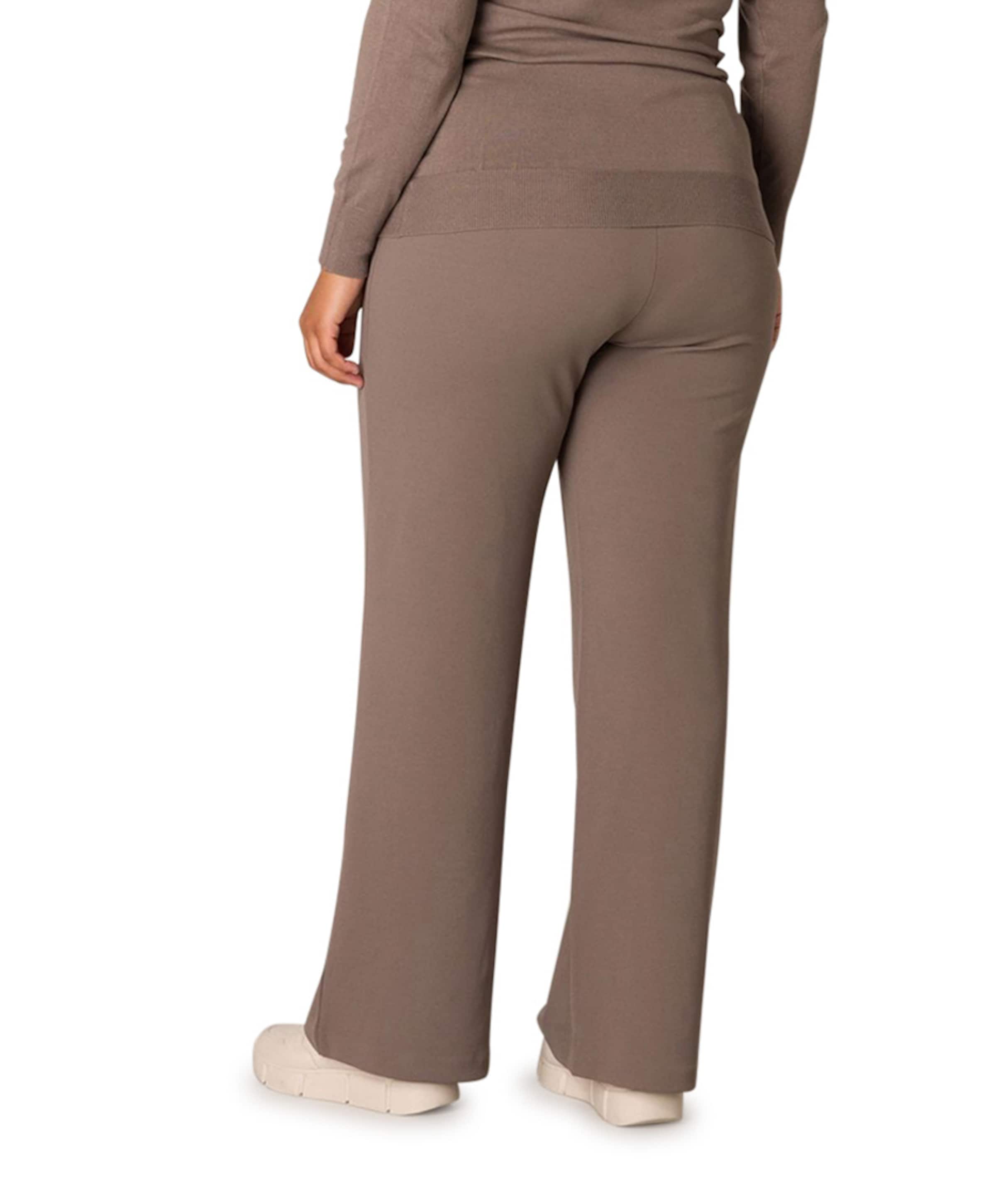 Base Level Curvy Arah dames broek bruin
